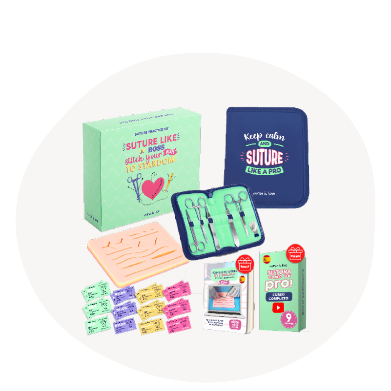 Kits de sutura para practicar