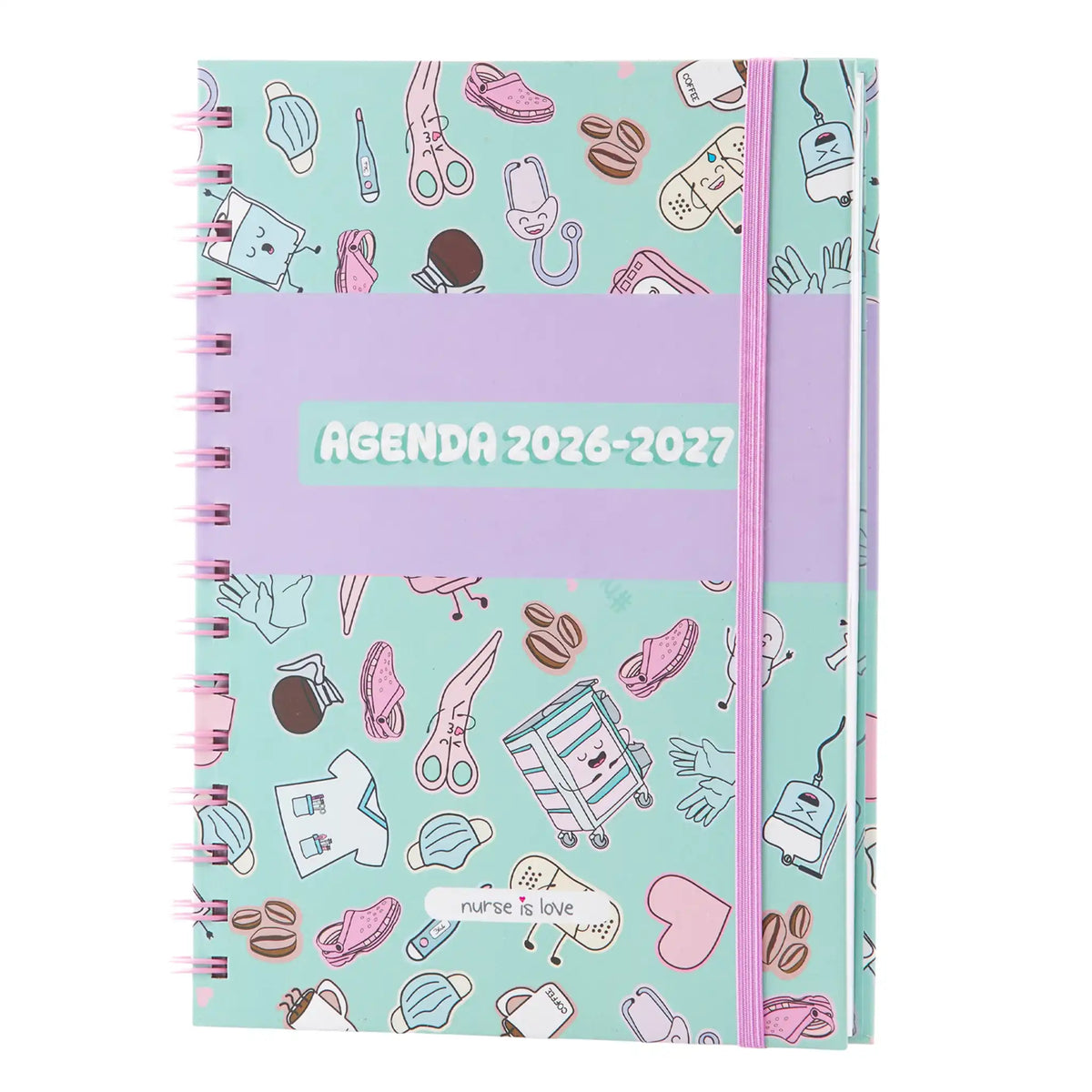 Agenda 2026-2027 pour Infirmières Aqua Instruments
