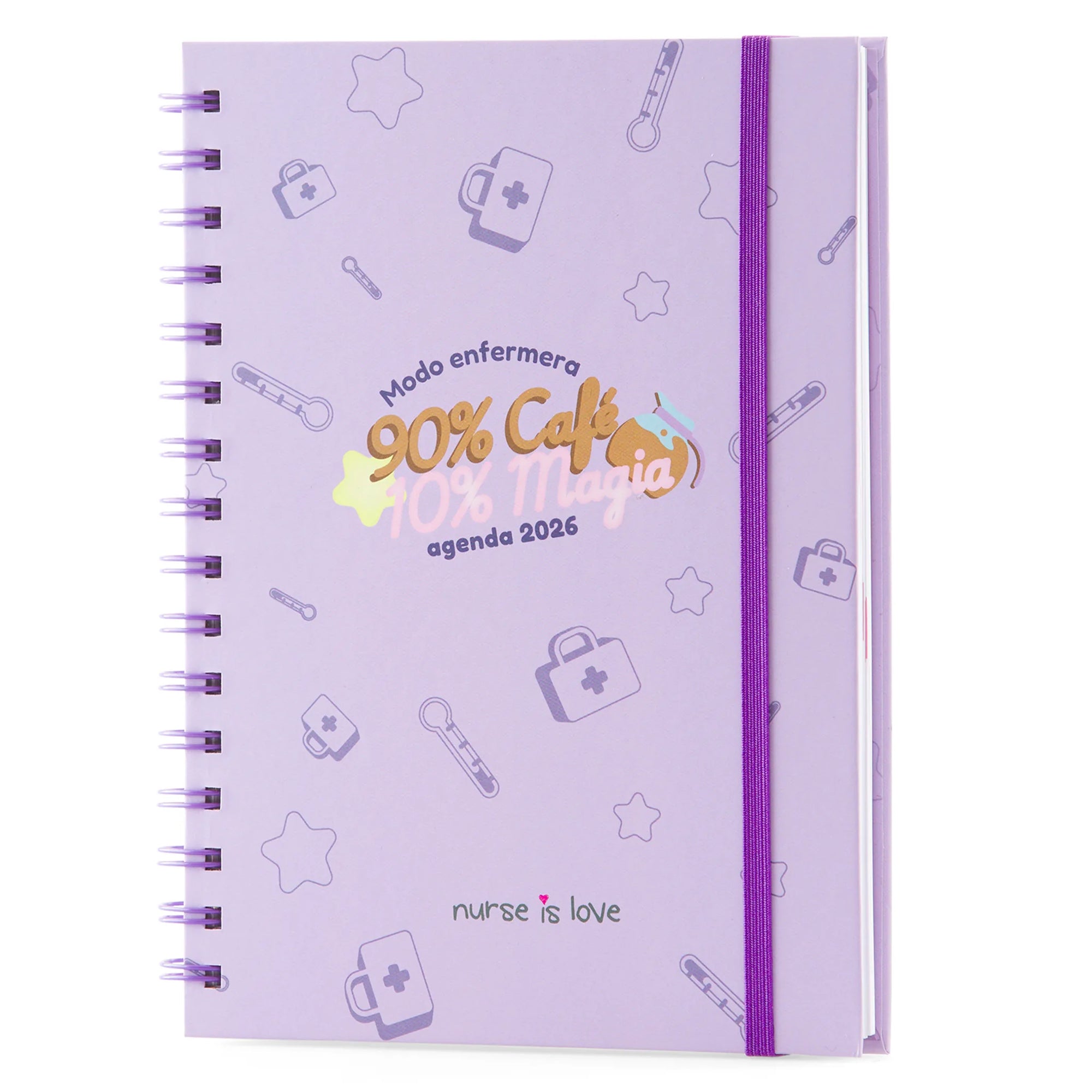 Agenda para Enfermeras Café Magia de Nurse is Love para enfermería y sanidad