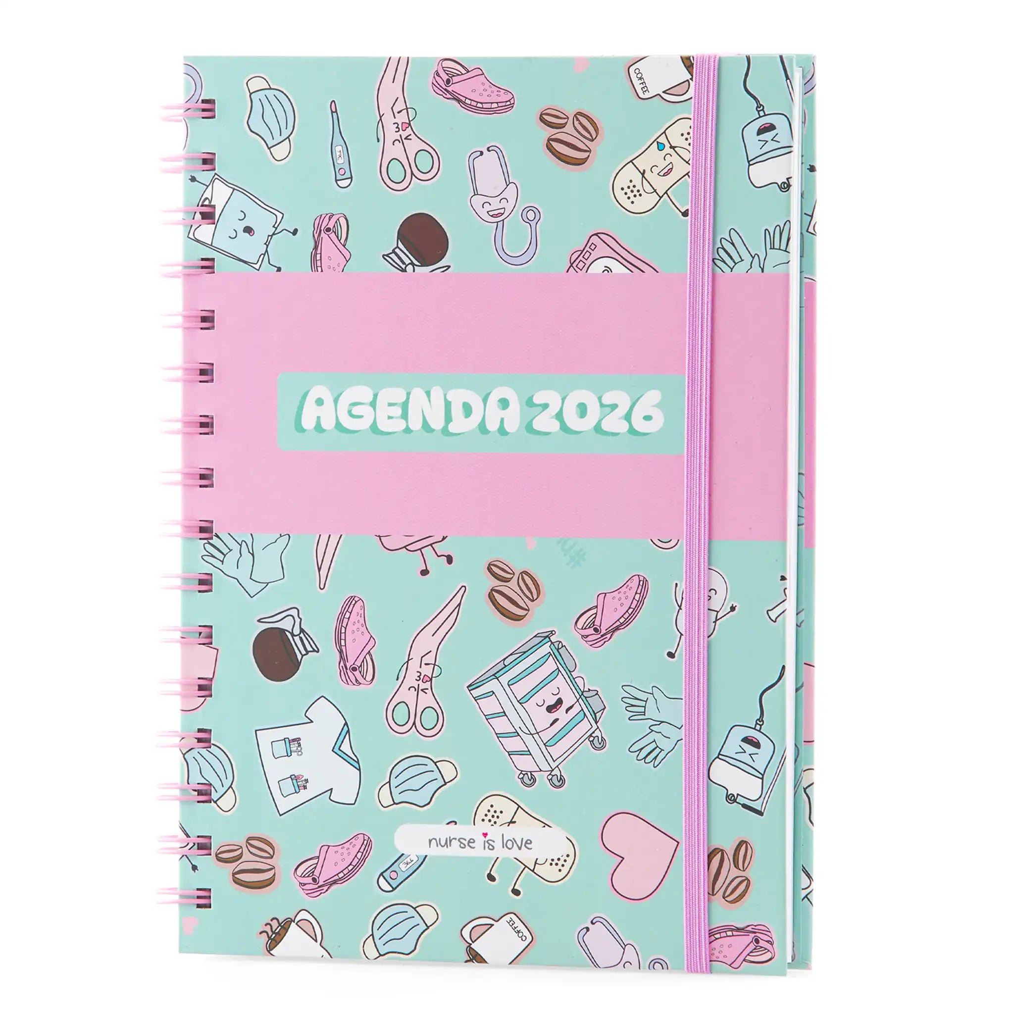 Agenda para Enfermeras Aqua de Nurse is Love para enfermería y sanidad