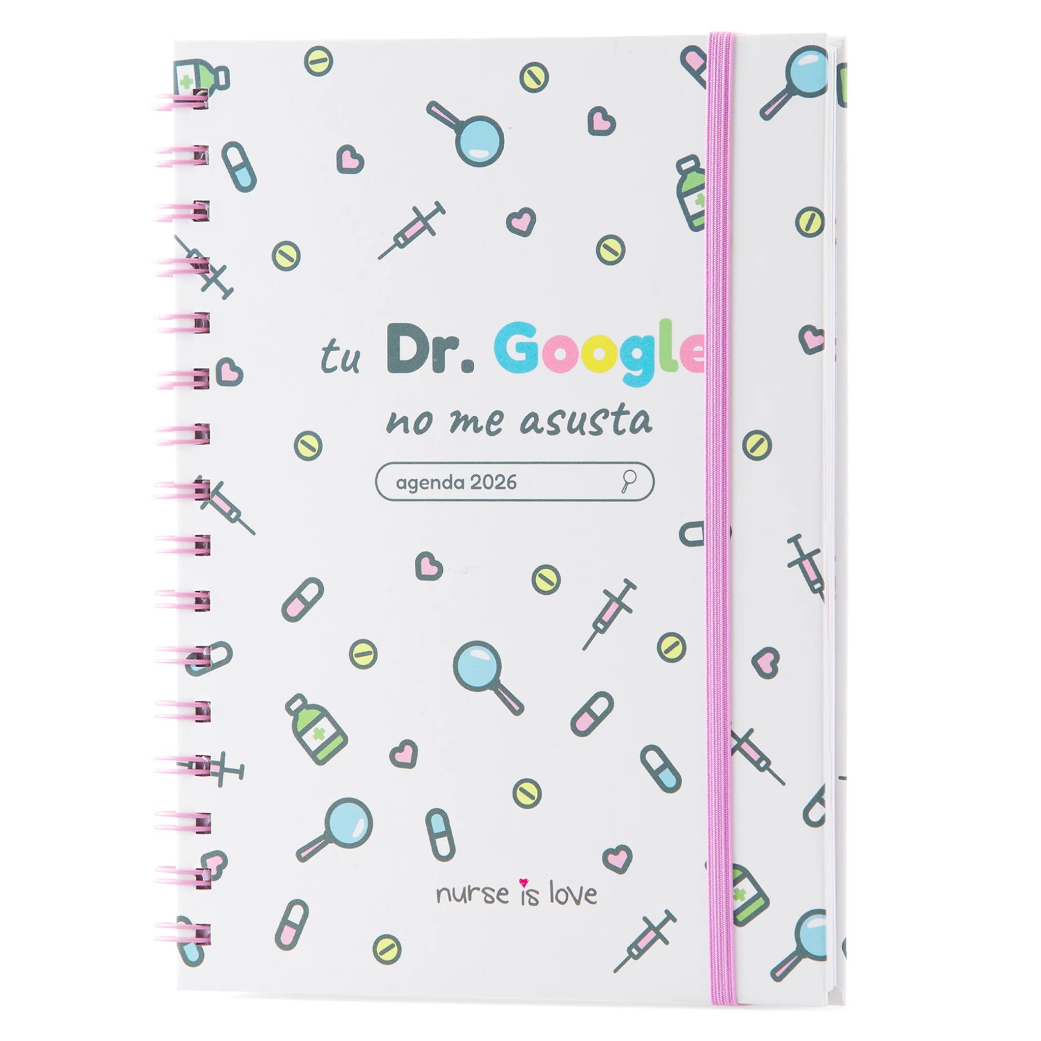 Agenda para Enfermeras Google de Nurse is Love para enfermería y sanidad