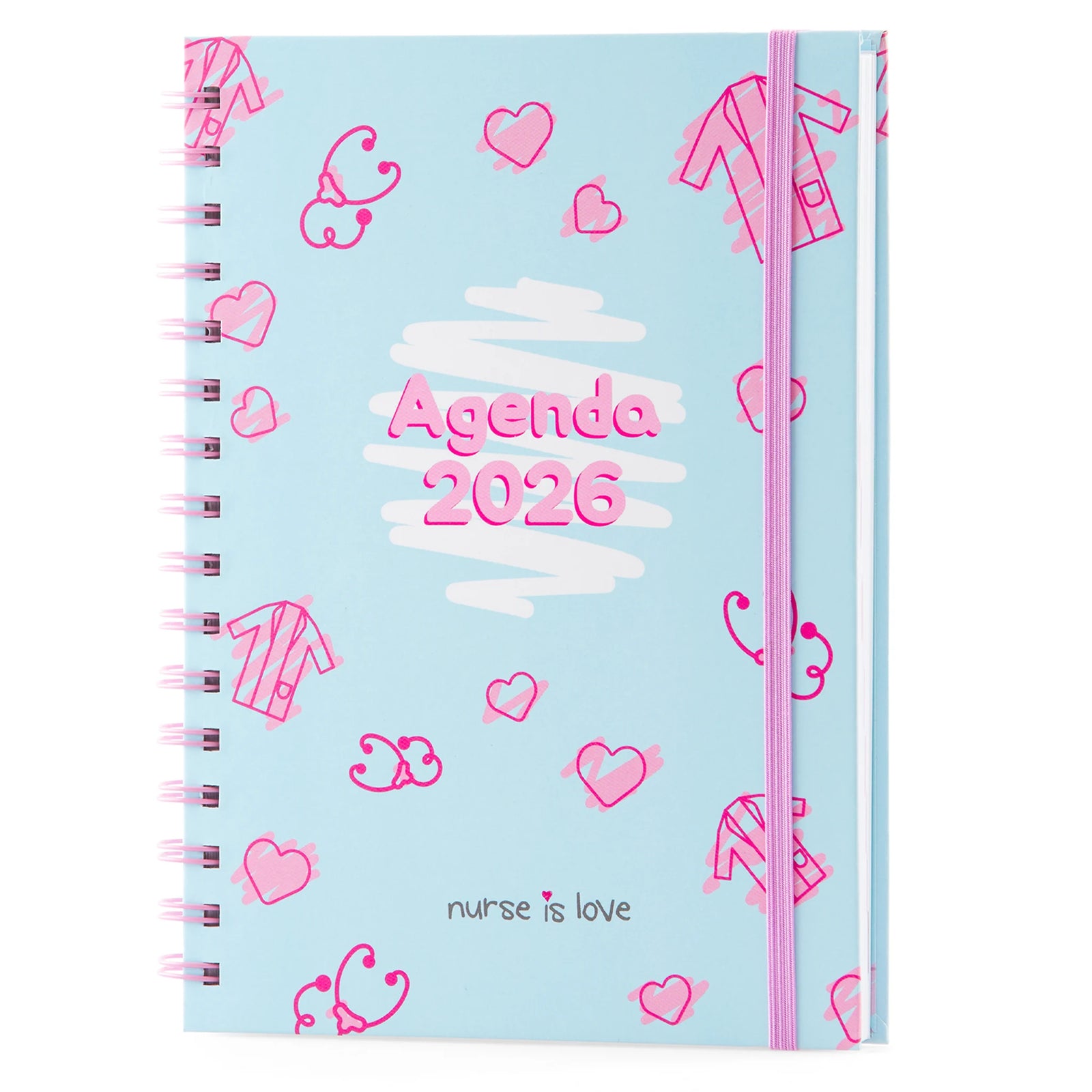 Agenda para Enfermeras Azul