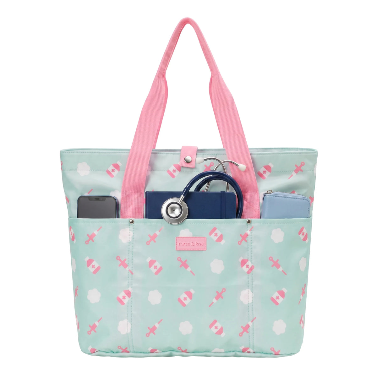 Bolso Aqua Nubes de Nurse is Love para enfermería y sanidad