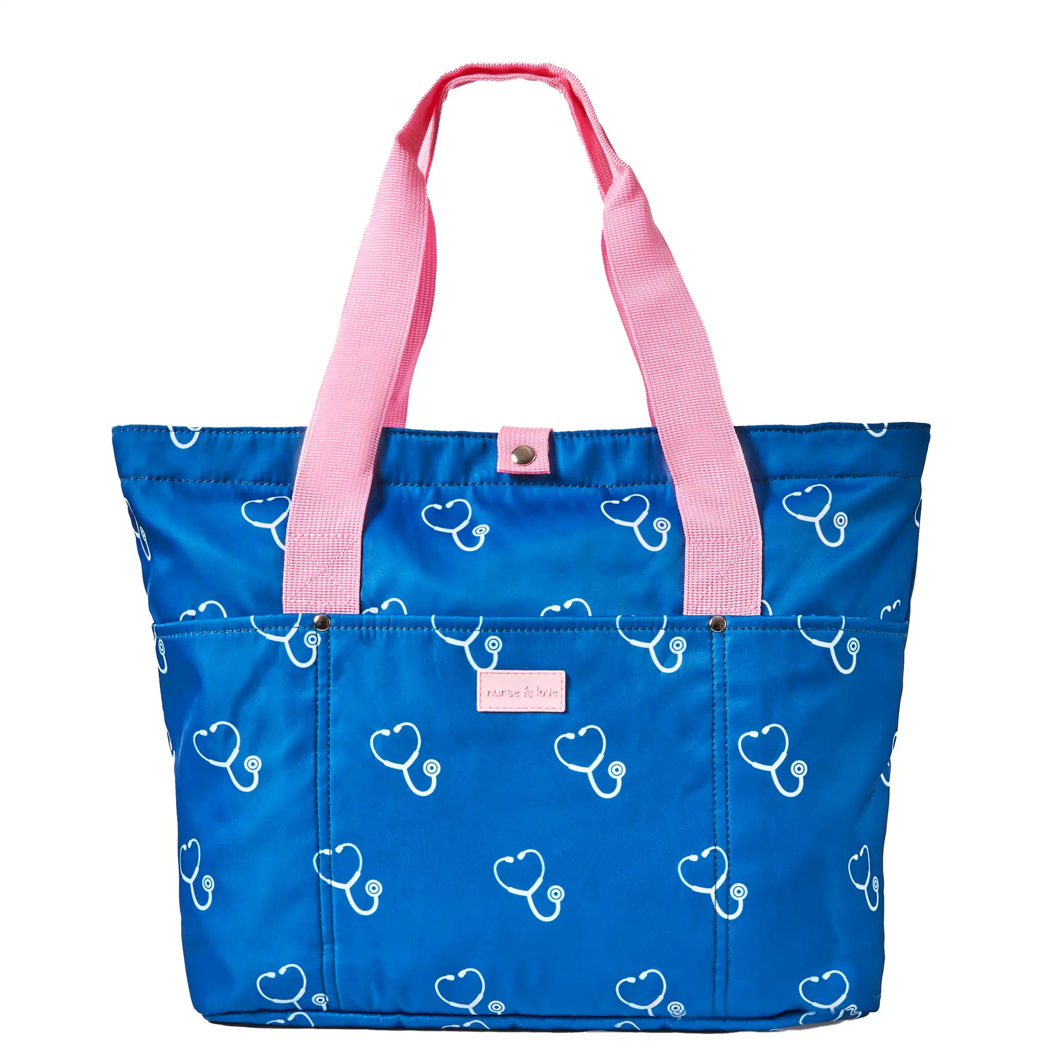 Bolso Azul de Nurse is Love para enfermería y sanidad