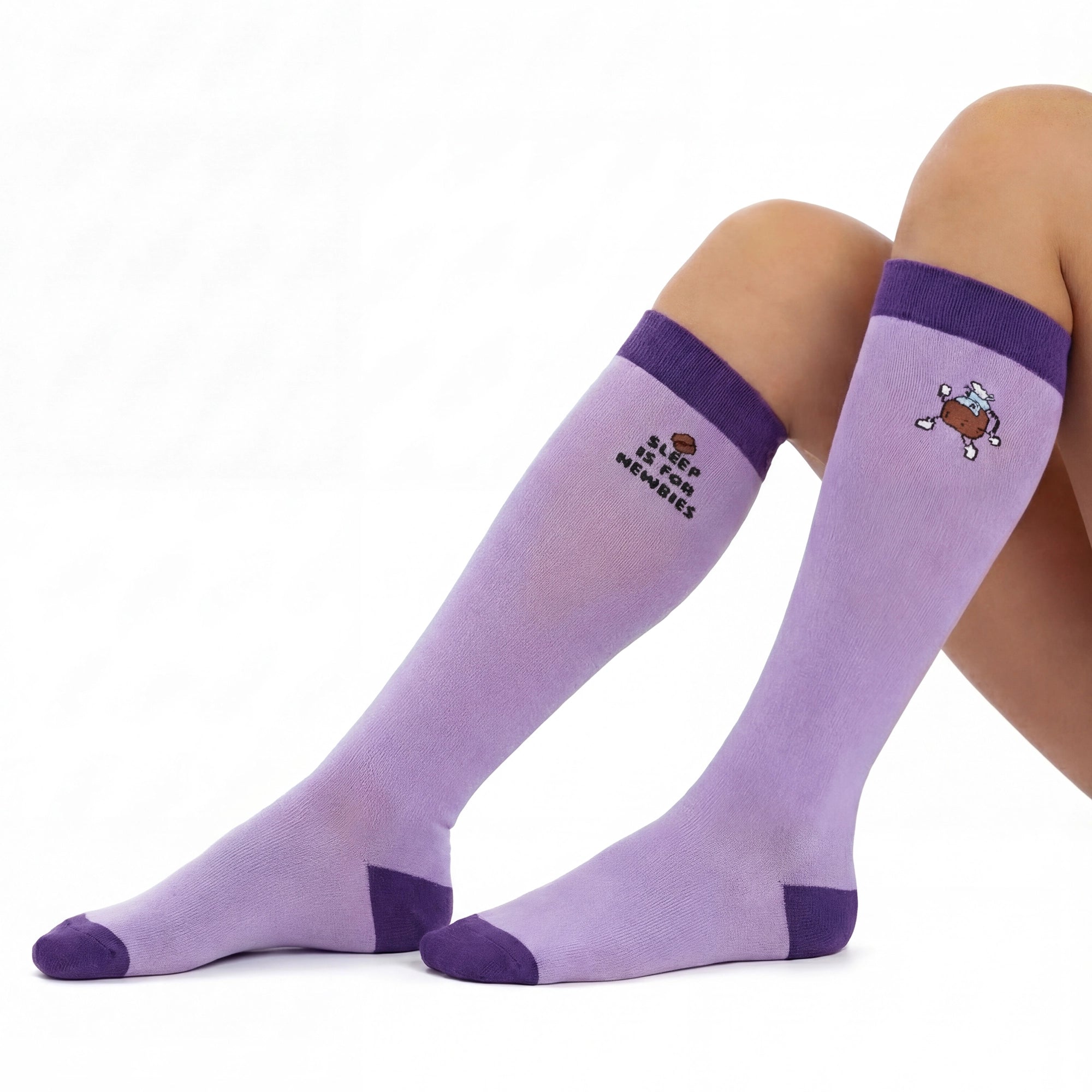 Medias de Compresion Cafe de Nurse is Love para enfermería y sanidad