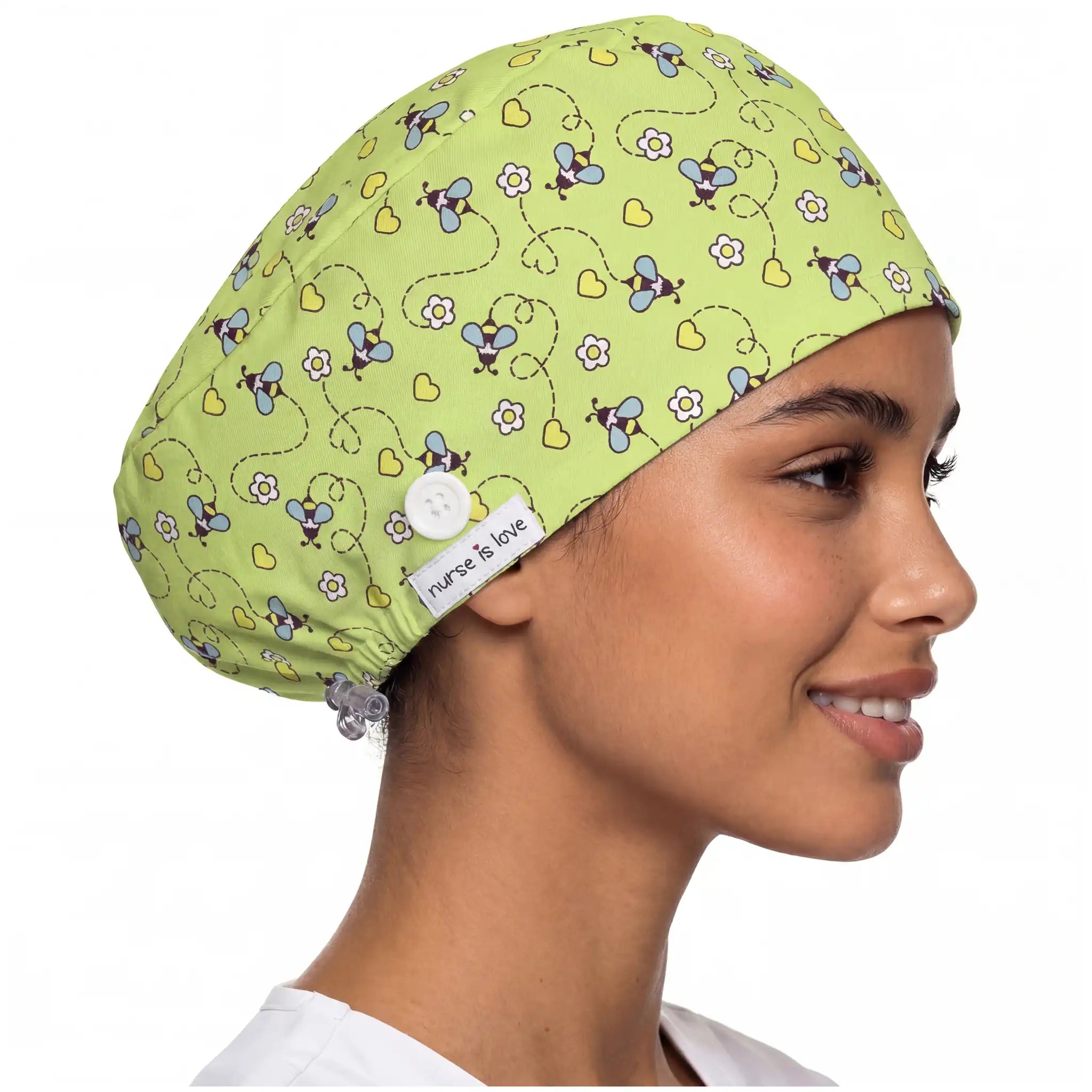 Gorro Abejas para Enfermeras de Nurse is Love para enfermería y sanidad