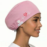Gorro Rosa para Enfermeiras