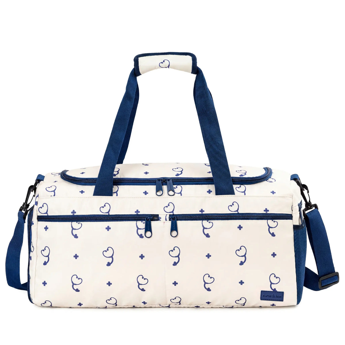 Bolso de gimnasio para Enfermeras Beige Estetoscopio