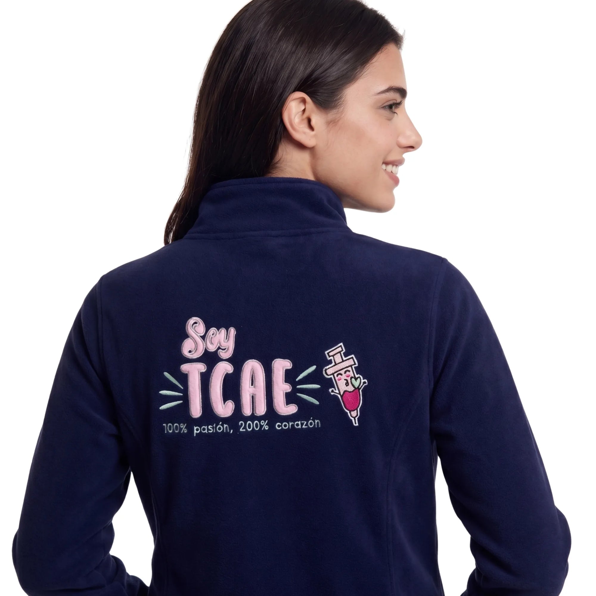Chaqueta Polar Navy TCAE