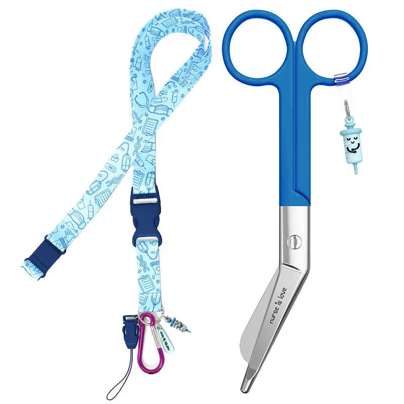 Set para Enfermera Lanyard - Tijeras Enfermeria Pico de Pato - Unisex