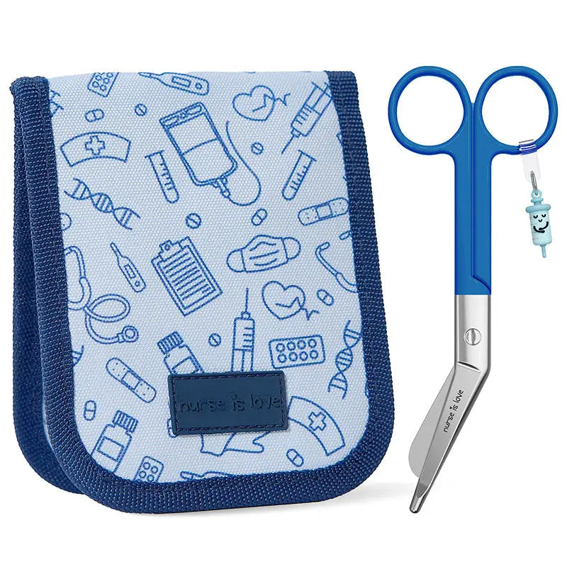 Set para Enfermera Organizador de Bolsillo - Tijeras Enfermeria Pico de Pato - Unisex de Nurse is Love para enfermería y sanidad