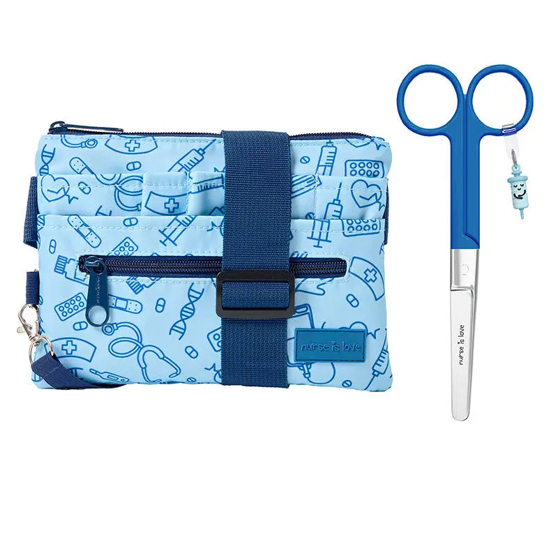 Set para Enfermera Organizador Riñonera - Tijeras Enfermeria Mayo - Unisex de Nurse is Love para enfermería y sanidad