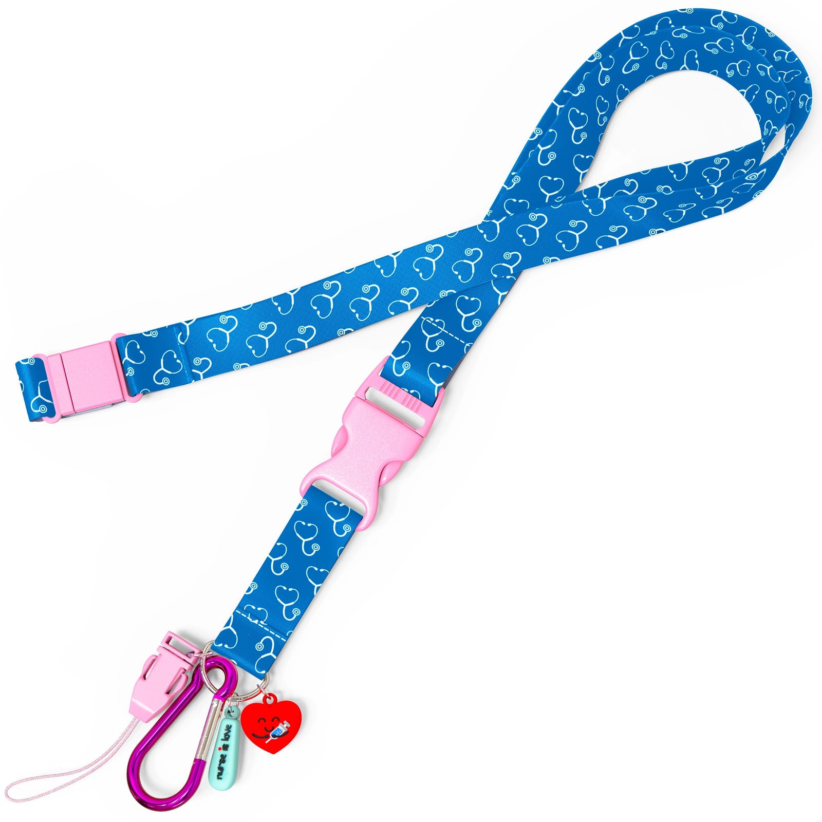 Lanyard Navy Stetoscopio