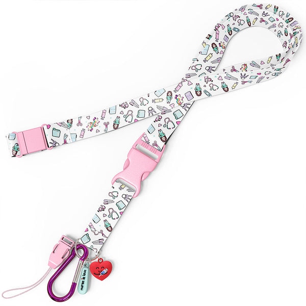 Lanyard Rosa Unicornio