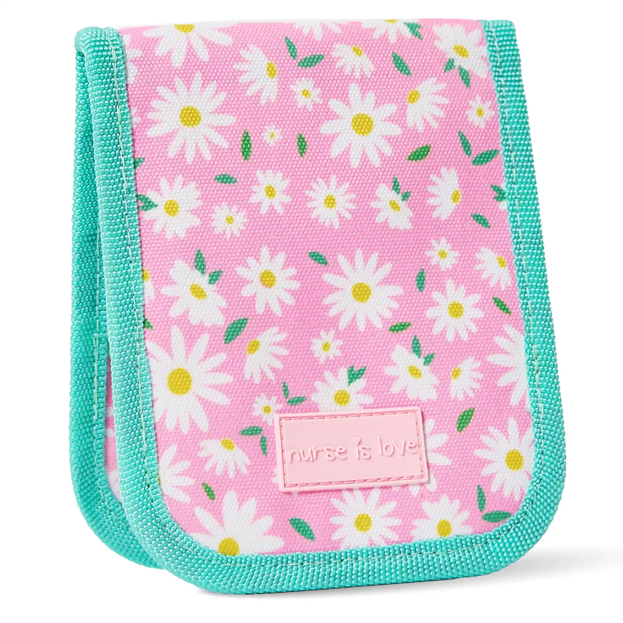 Organizador de Bolsillo Aqua Margaritas de Nurse is Love para enfermería y sanidad