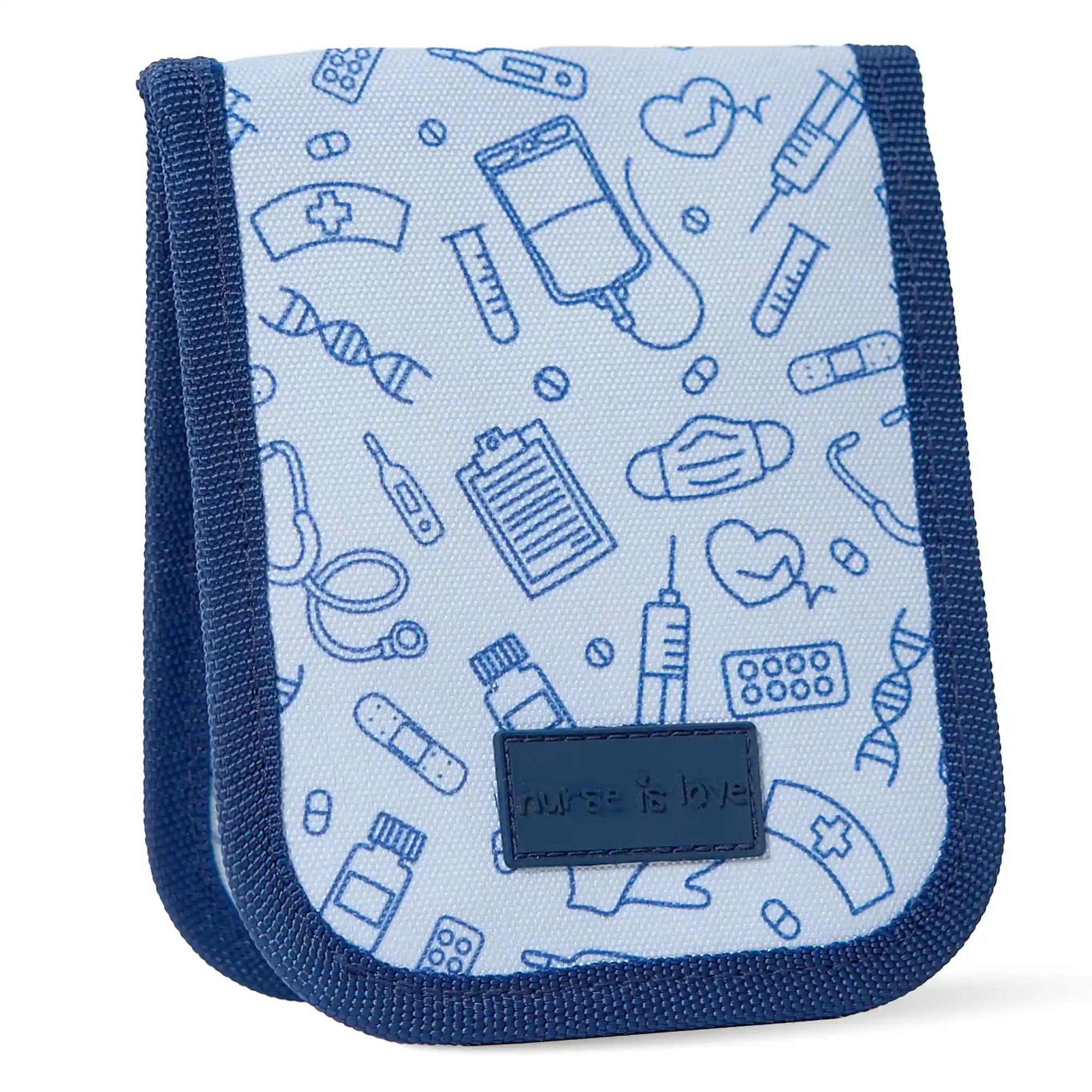 Organizador de Bolsillo Azul Navy de Nurse is Love para enfermería y sanidad