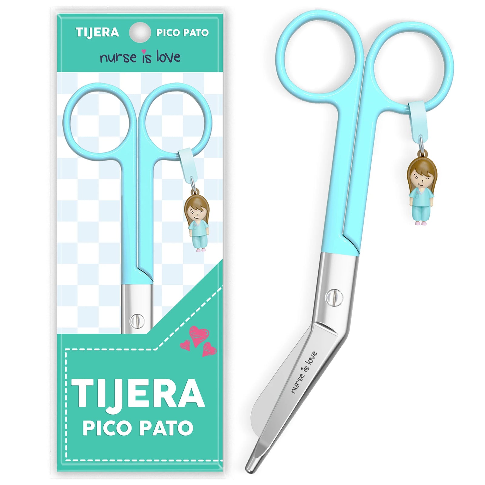 Tijeras Enfermería Pico de Pato Aqua