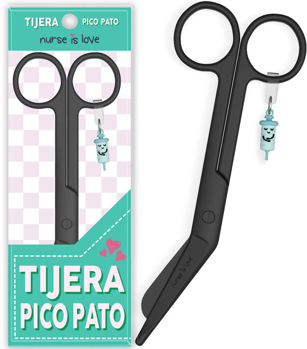 Tijeras Enfermería Pico de Pato Black