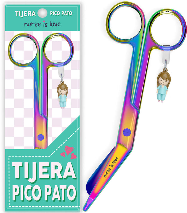 Tijeras Enfermería Pico de Pato Cromium