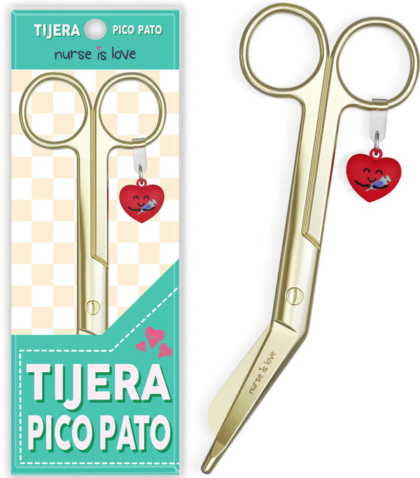 Tijeras Enfermería Pico de Pato Gold