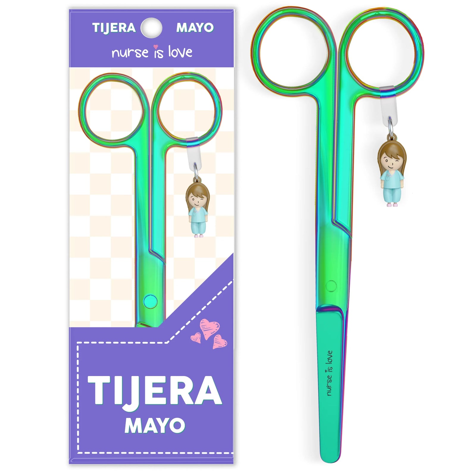 Forbici Infermieristiche Mayo Cromium Verde