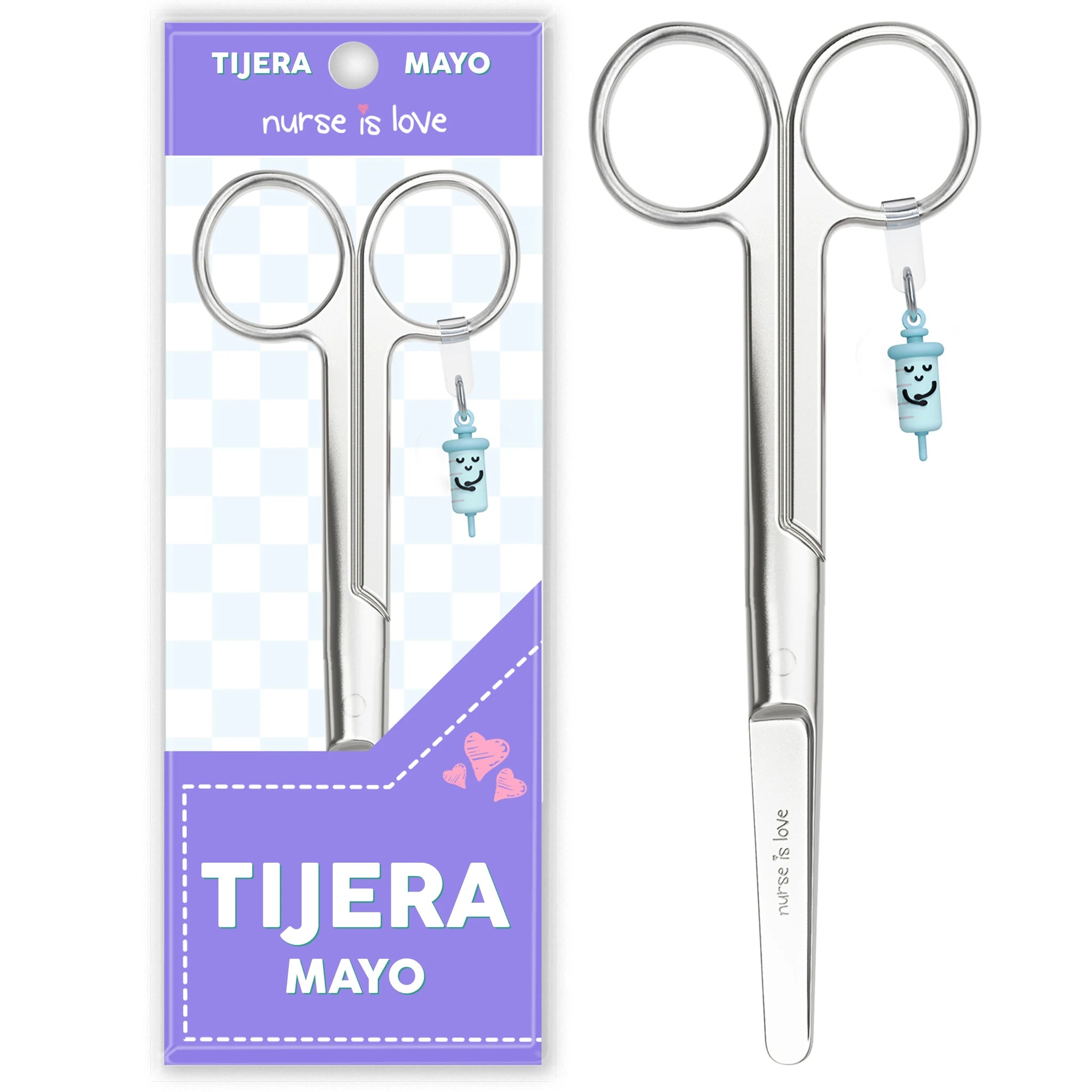 Tijeras Enfermería Mayo de Nurse is Love para enfermería y sanidad