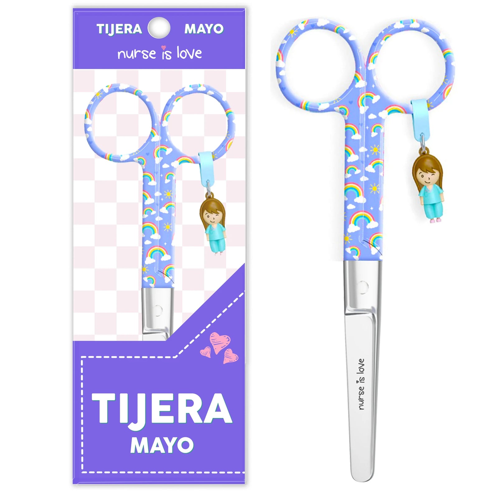 Mayo Rainbow Nursing Scissors