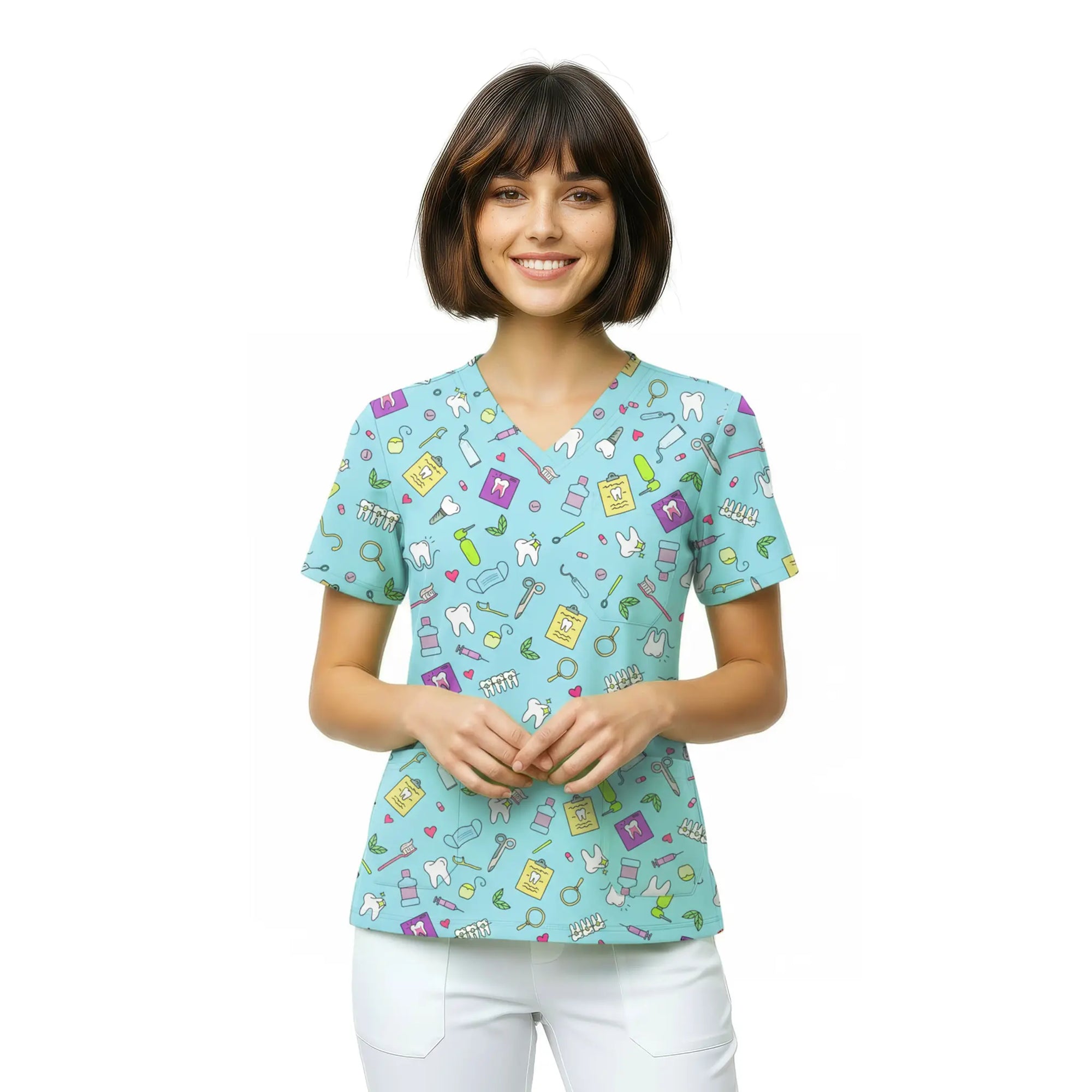 Casaca Dentista de Nurse is Love para enfermería y sanidad