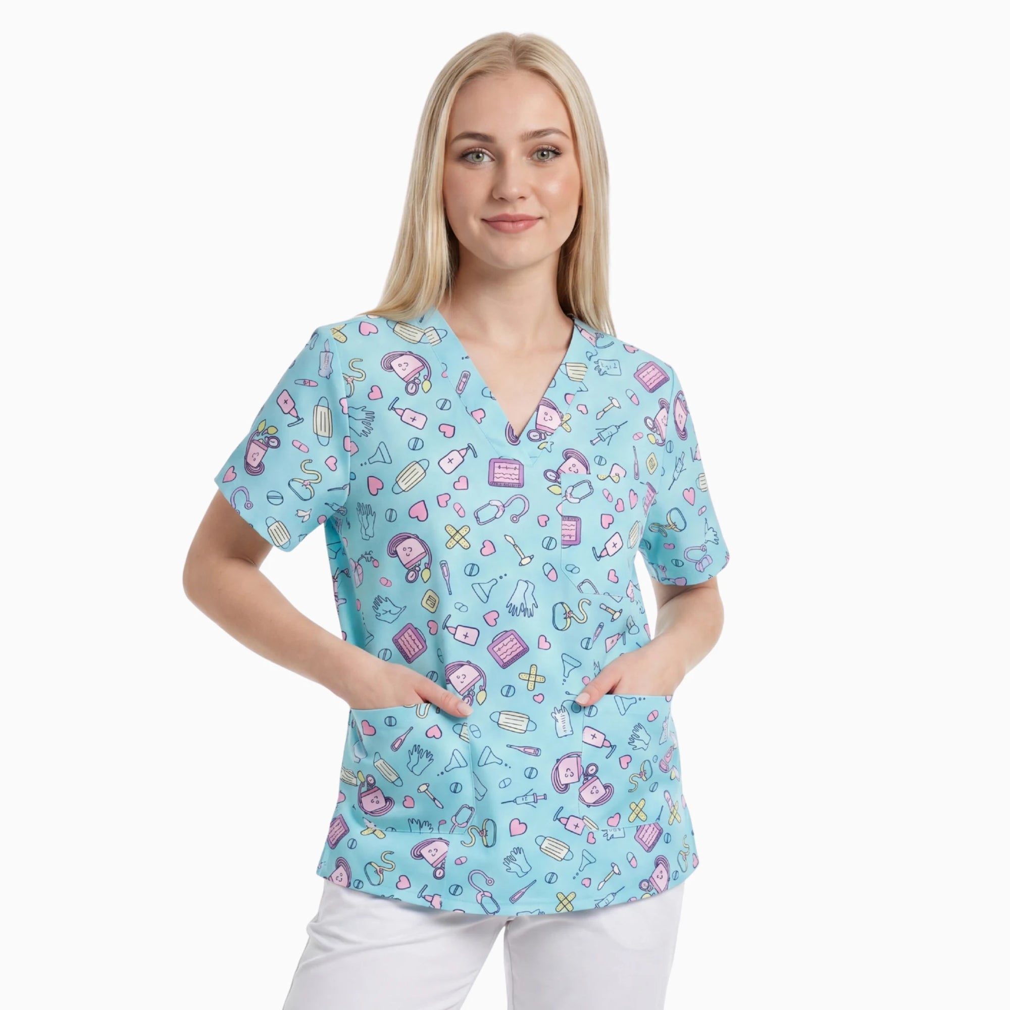 Casaca Clínica de Nurse is Love para enfermería y sanidad
