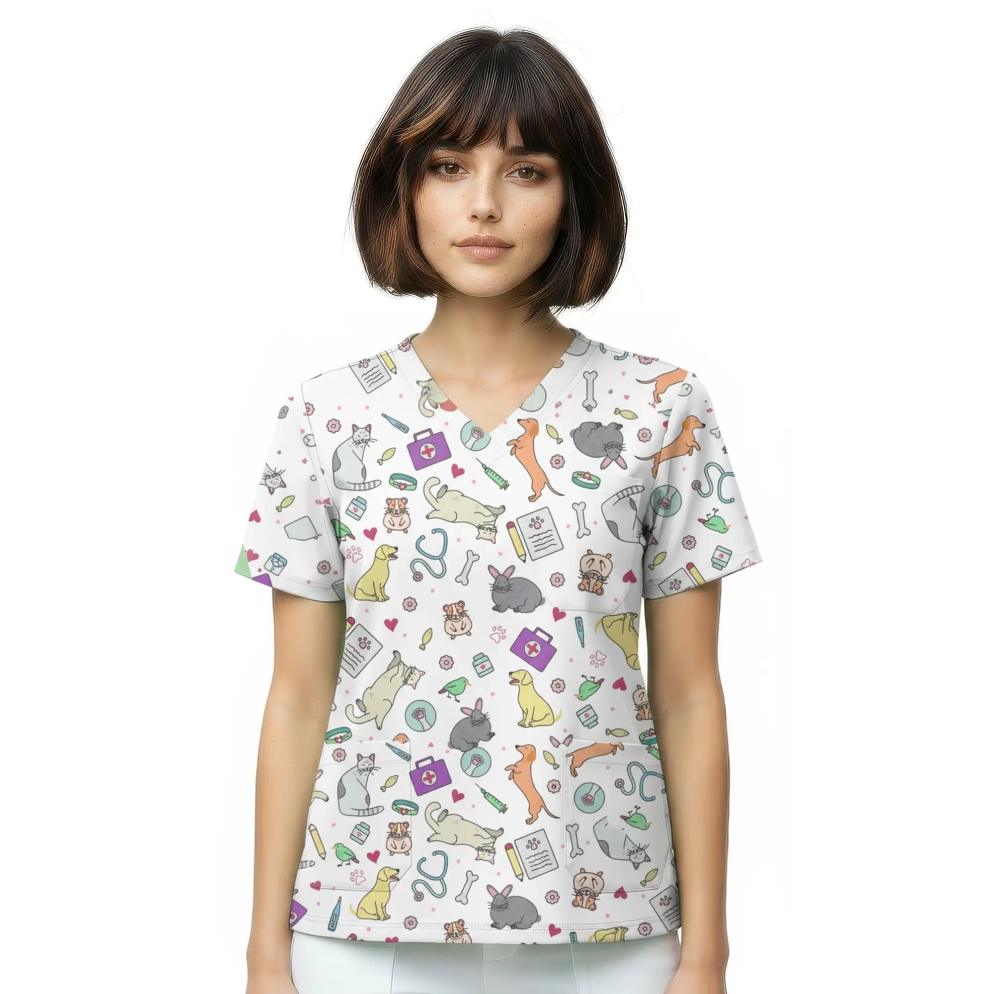 Casaca Veterinaria de Nurse is Love para enfermería y sanidad