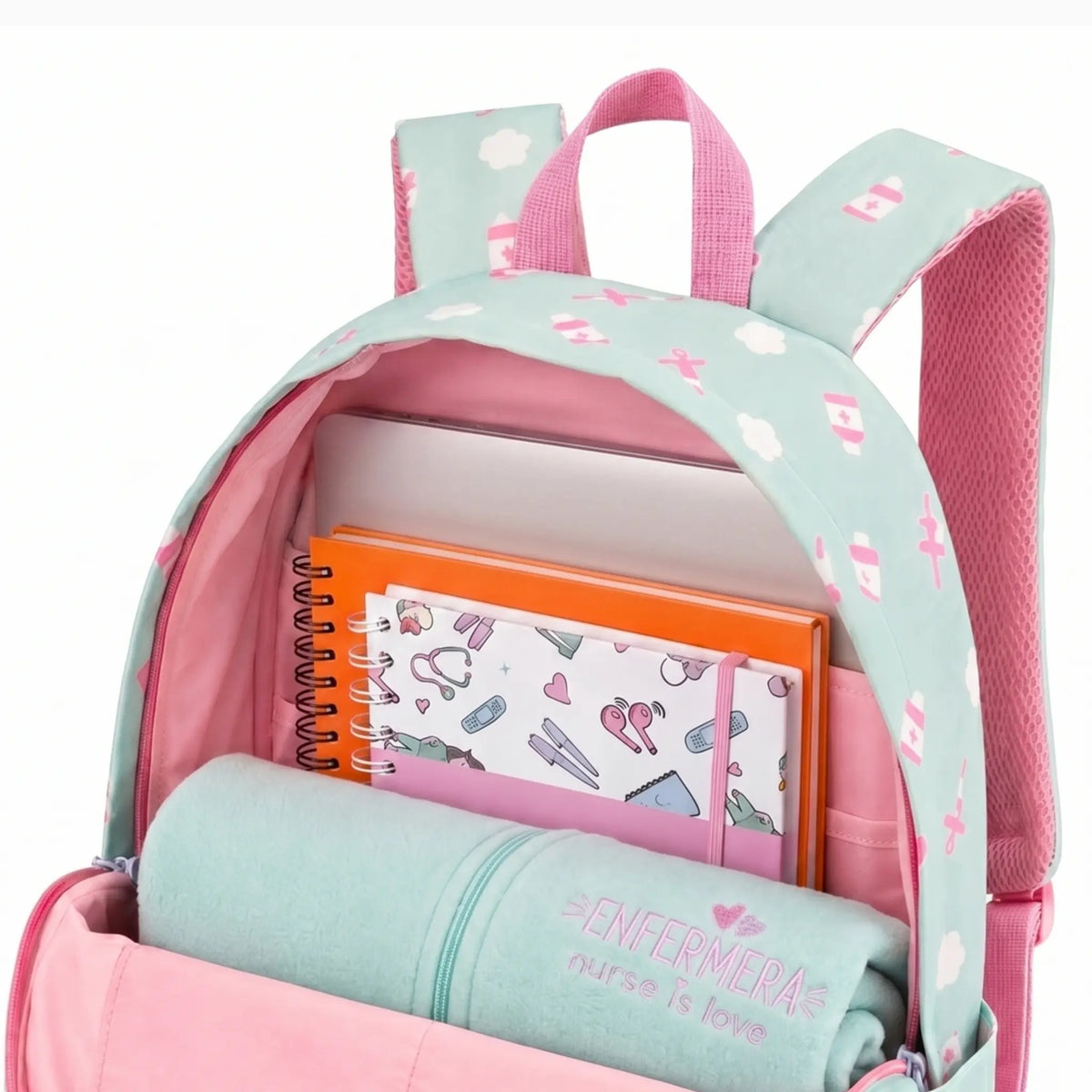 Mochila para Enfemeras Aqua de Nurse is Love para enfermería y sanidad