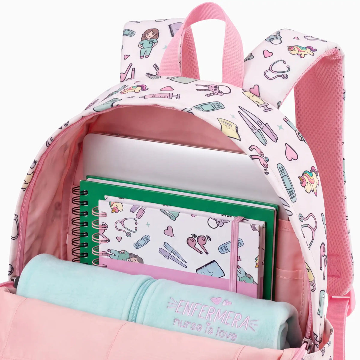 Mochila para Enfermeras Unicornios de Nurse is Love para enfermería y sanidad