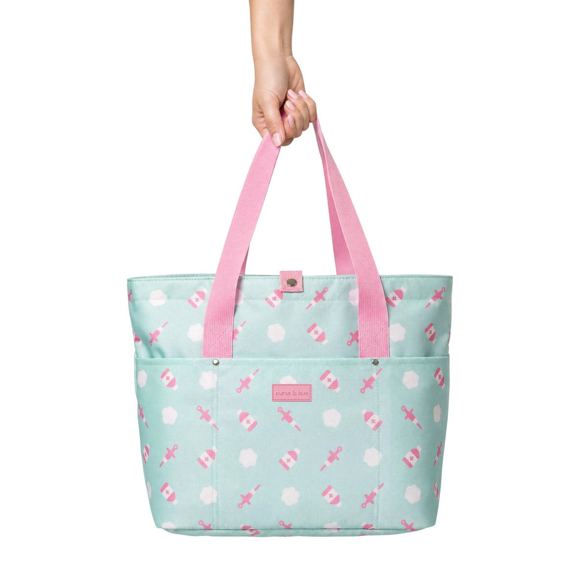 Bolso Aqua Nubes de Nurse is Love para enfermería y sanidad