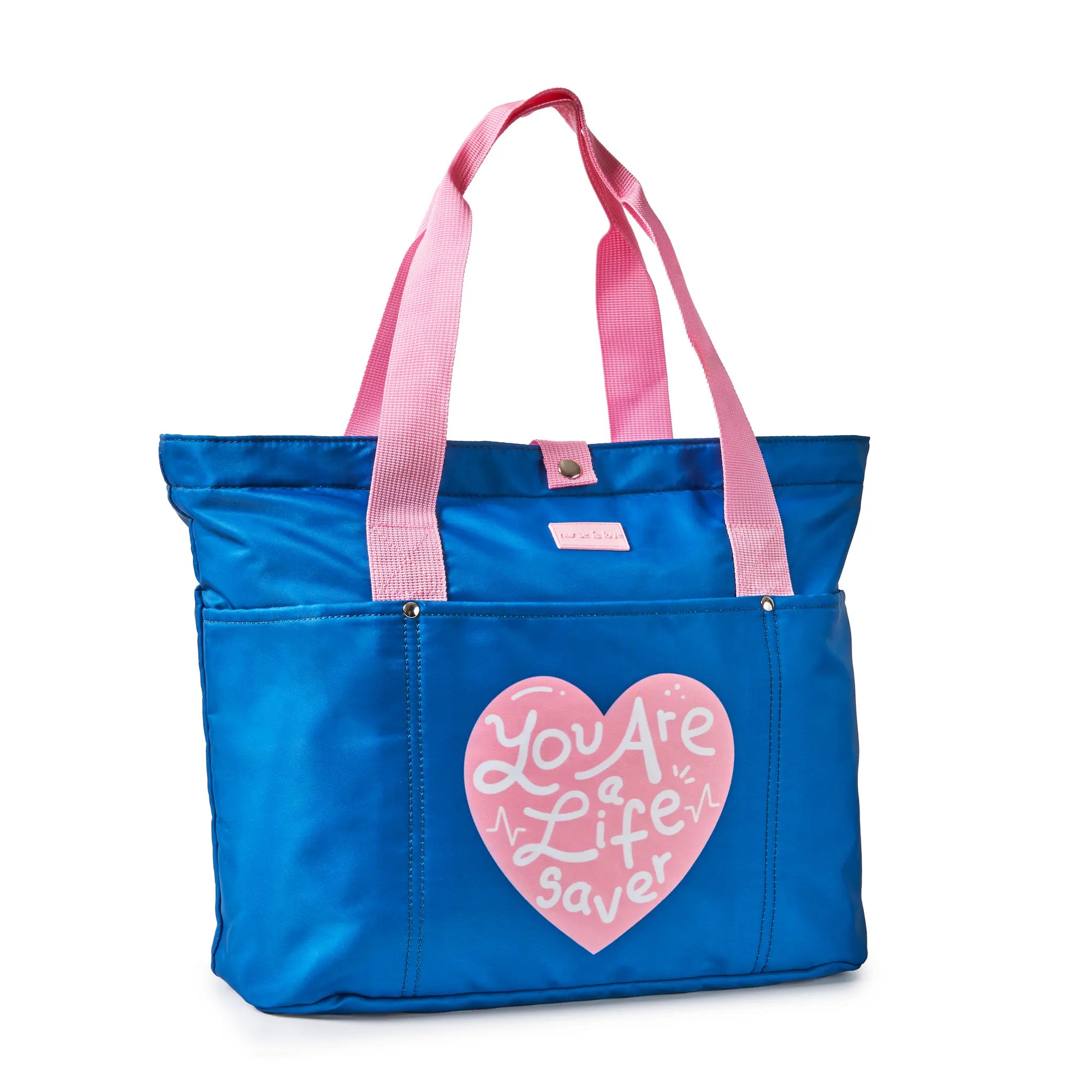 Bolso Mujer Corazón de Nurse is Love para enfermería y sanidad