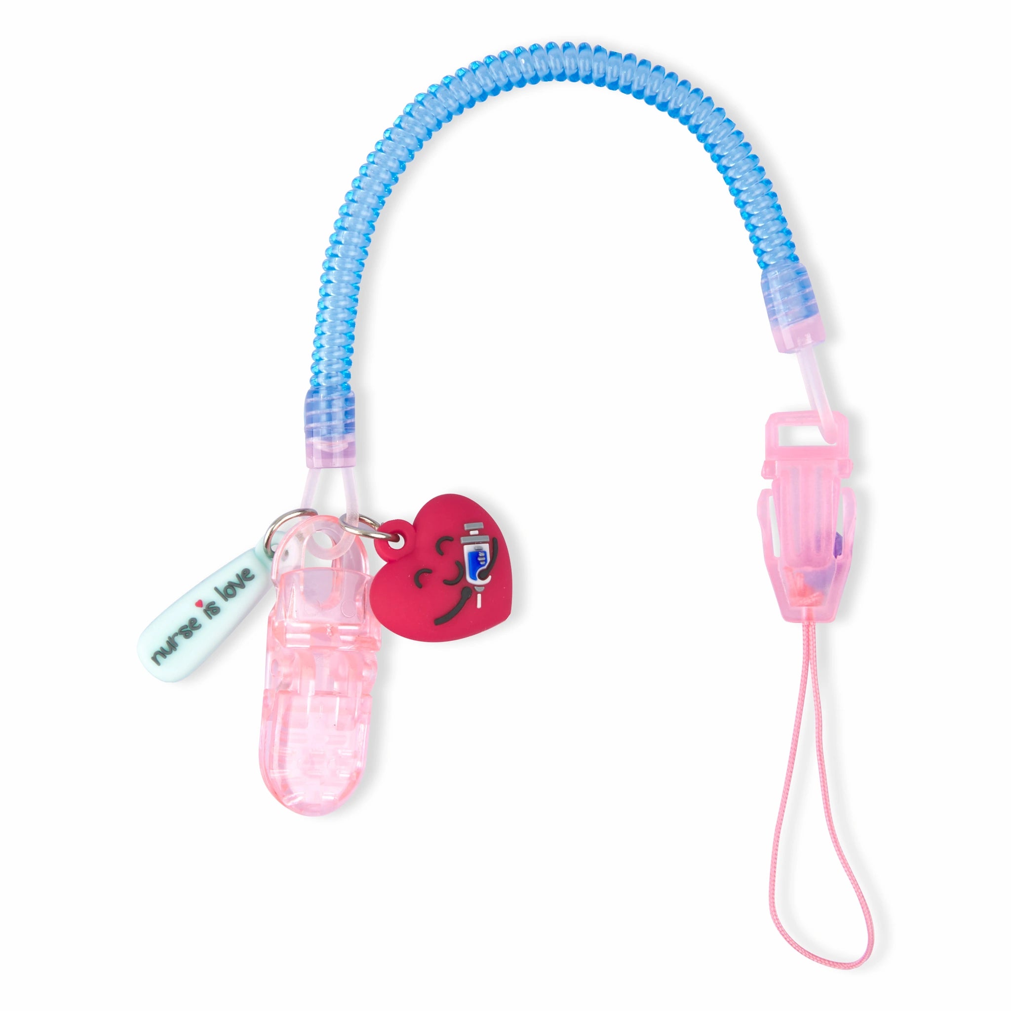 Portatijeras de Enfermería Silicona Azul de Nurse is Love para enfermería y sanidad