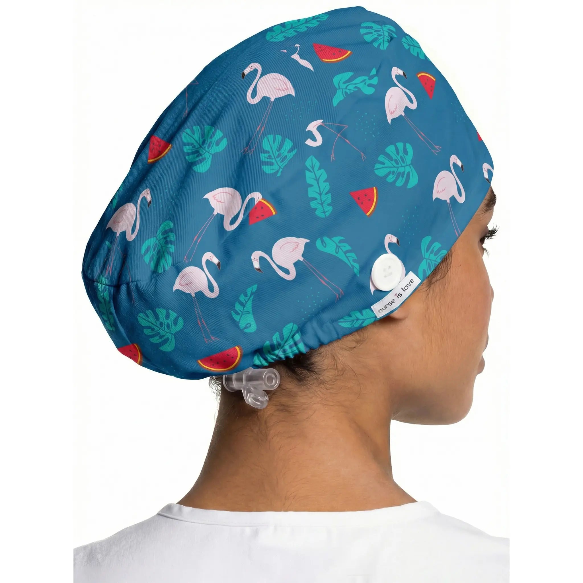 Gorro Flamencos para Enfermeras de Nurse is Love para enfermería y sanidad