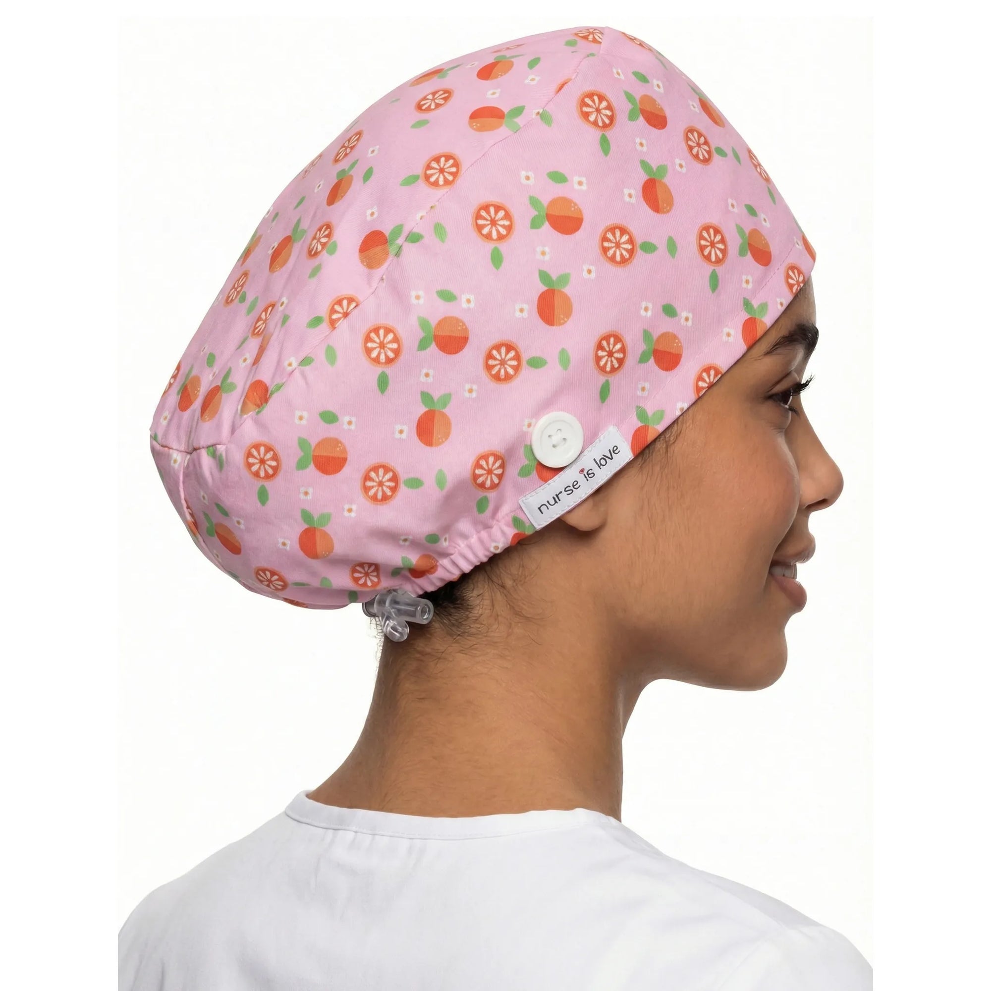 Gorro Naranjas para Enfermeras de Nurse is Love para enfermería y sanidad