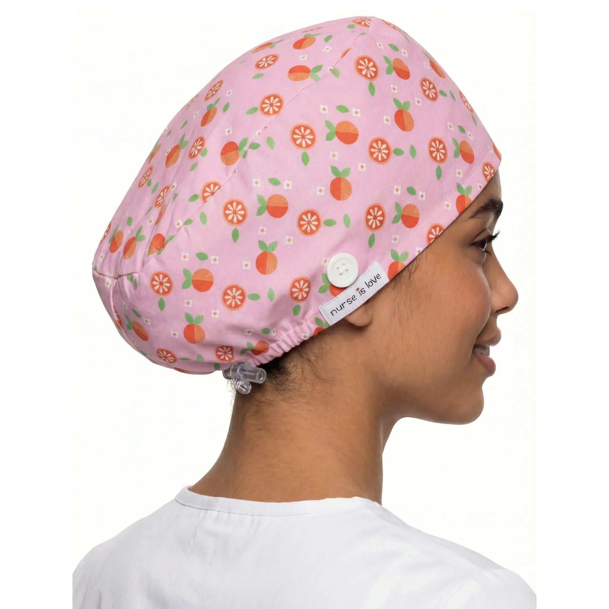 Gorro Naranjas para Enfermeras de Nurse is Love para enfermería y sanidad