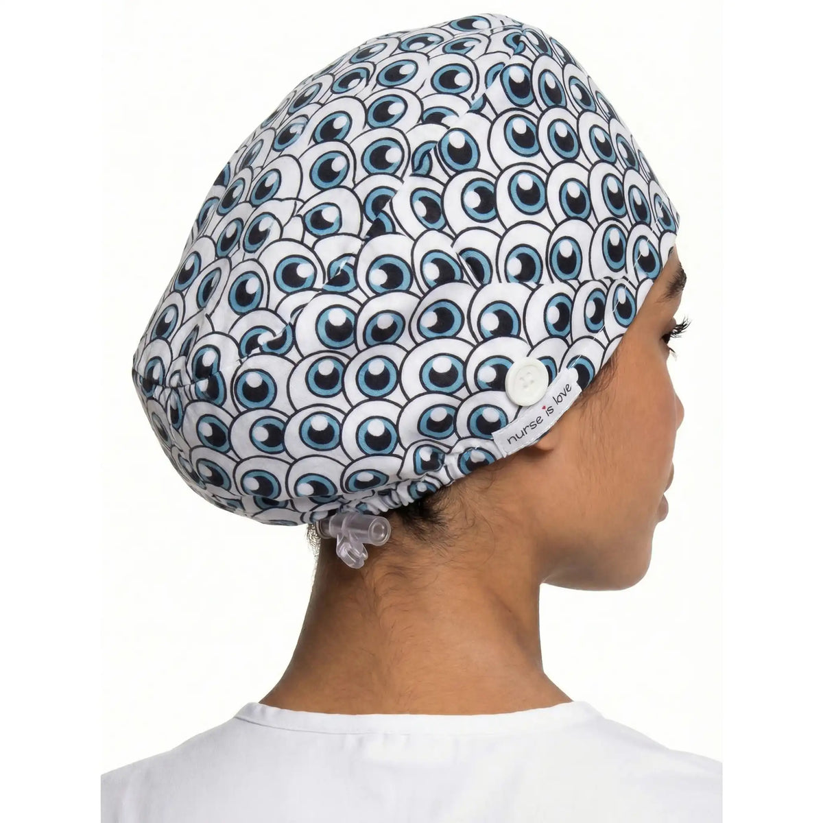 Gorro Ojos para Enfermeras de Nurse is Love para enfermería y sanidad