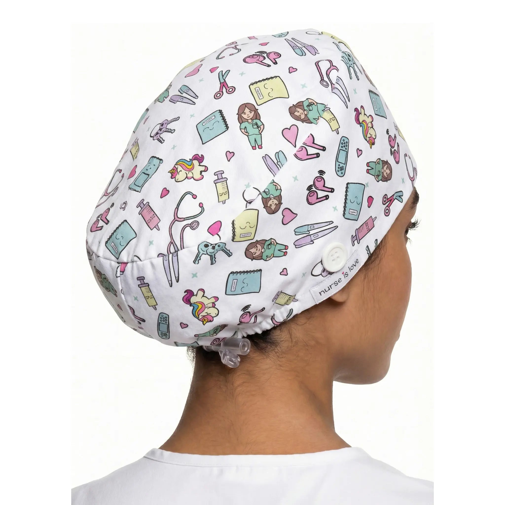 Gorro Unicornios para Enfermeras de Nurse is Love para enfermería y sanidad