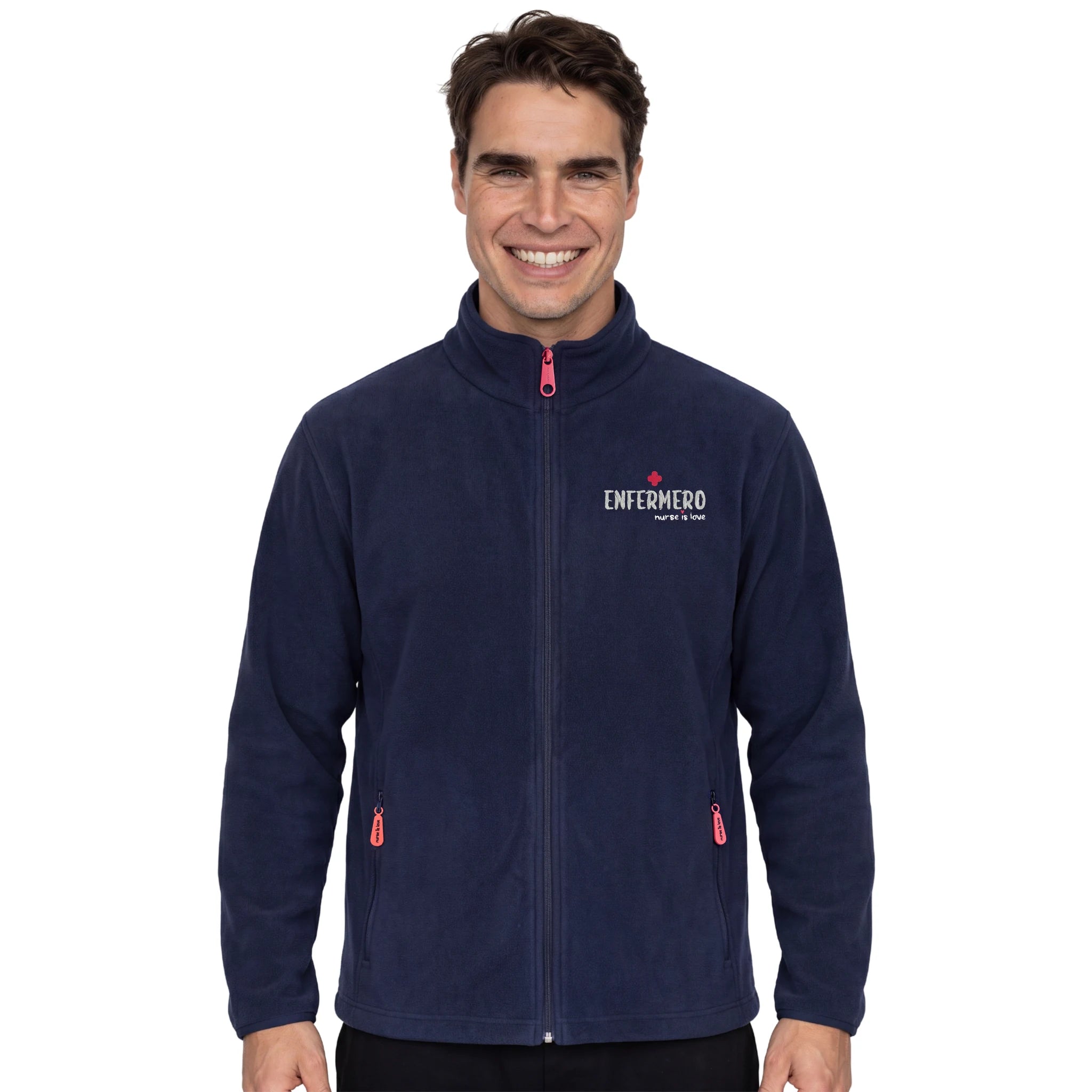 Chaqueta Polar Navy Instrumentos para Enfermeros