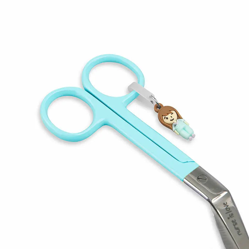Set para Enfermera Organizador de Bolsillo - Tijeras Enfermeria Pico de Pato - Aqua de Nurse is Love para enfermería y sanidad