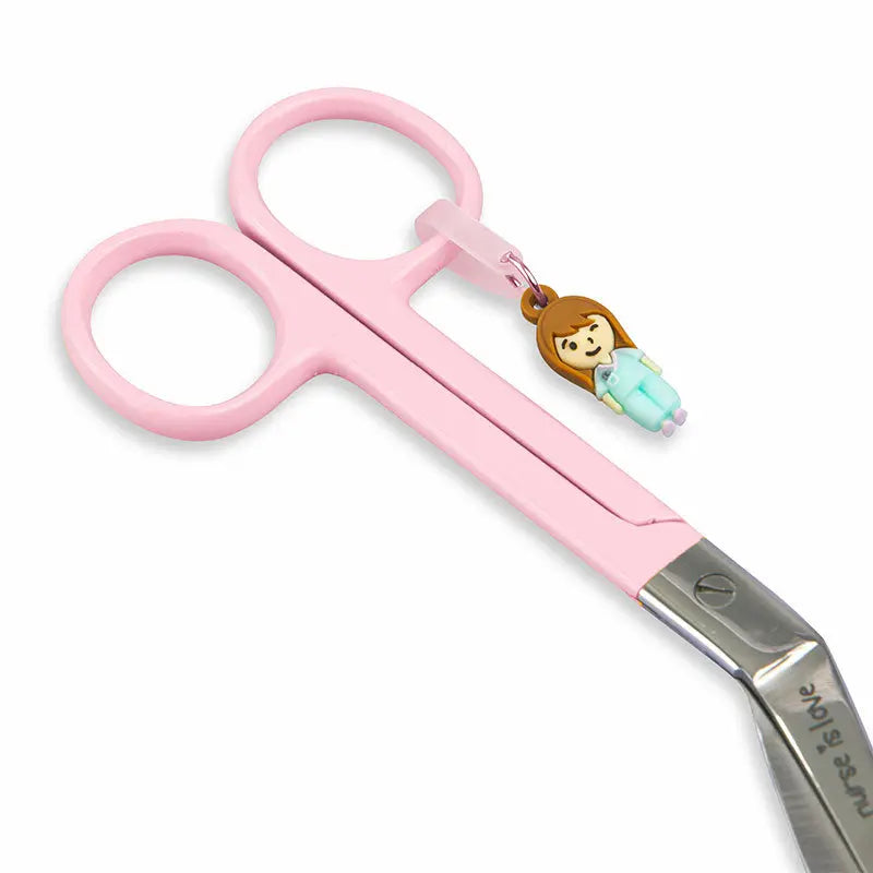 Set para Enfermera Organizador de Bolsillo - Tijeras Enfermeria Pico de Pato - Unicornios de Nurse is Love para enfermería y sanidad