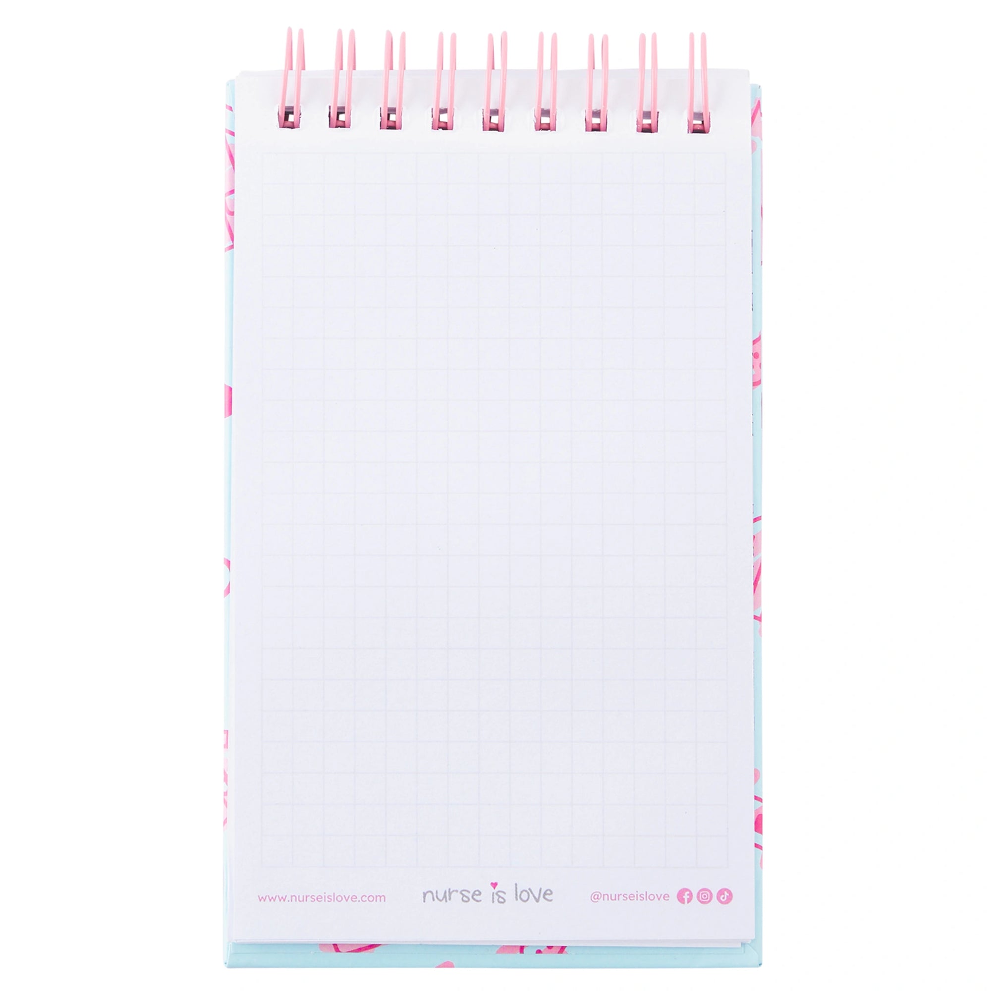 Cuaderno para Enfermeras Azul Mini de Nurse is Love para enfermería y sanidad