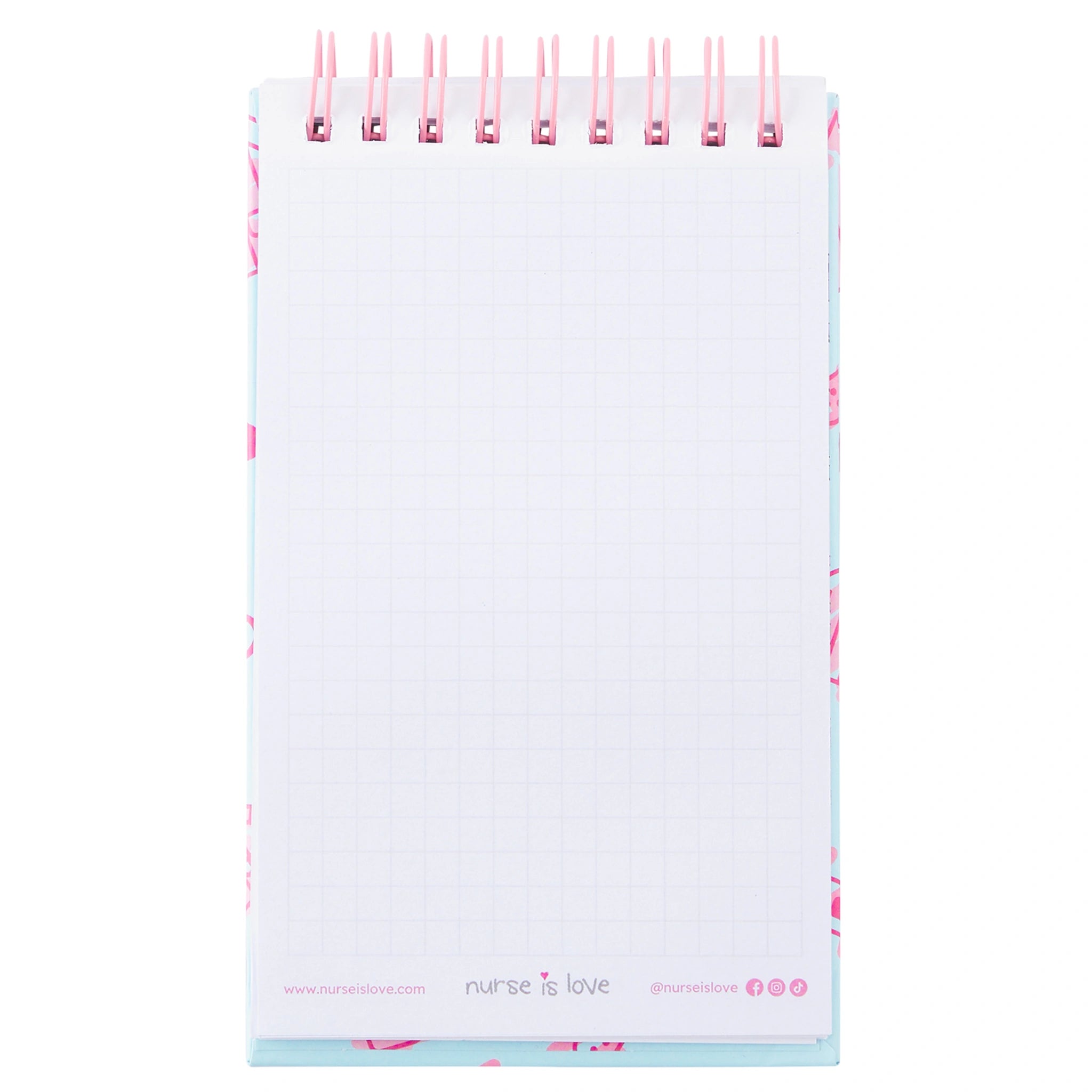 Cuaderno para Enfermeras Azul Mini de Nurse is Love para enfermería y sanidad