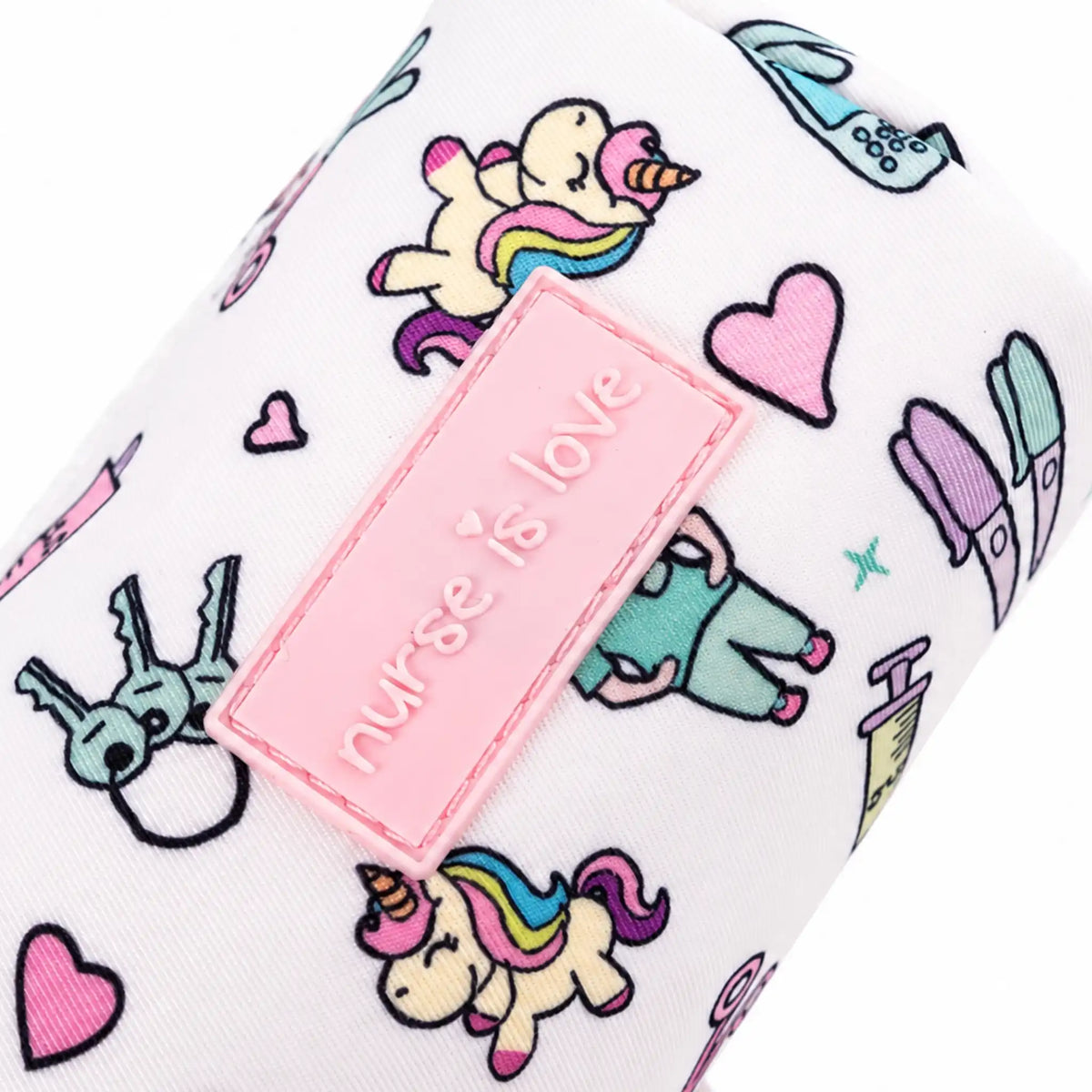 Estuche para Enfemeras Unicornios de Nurse is Love para enfermería y sanidad