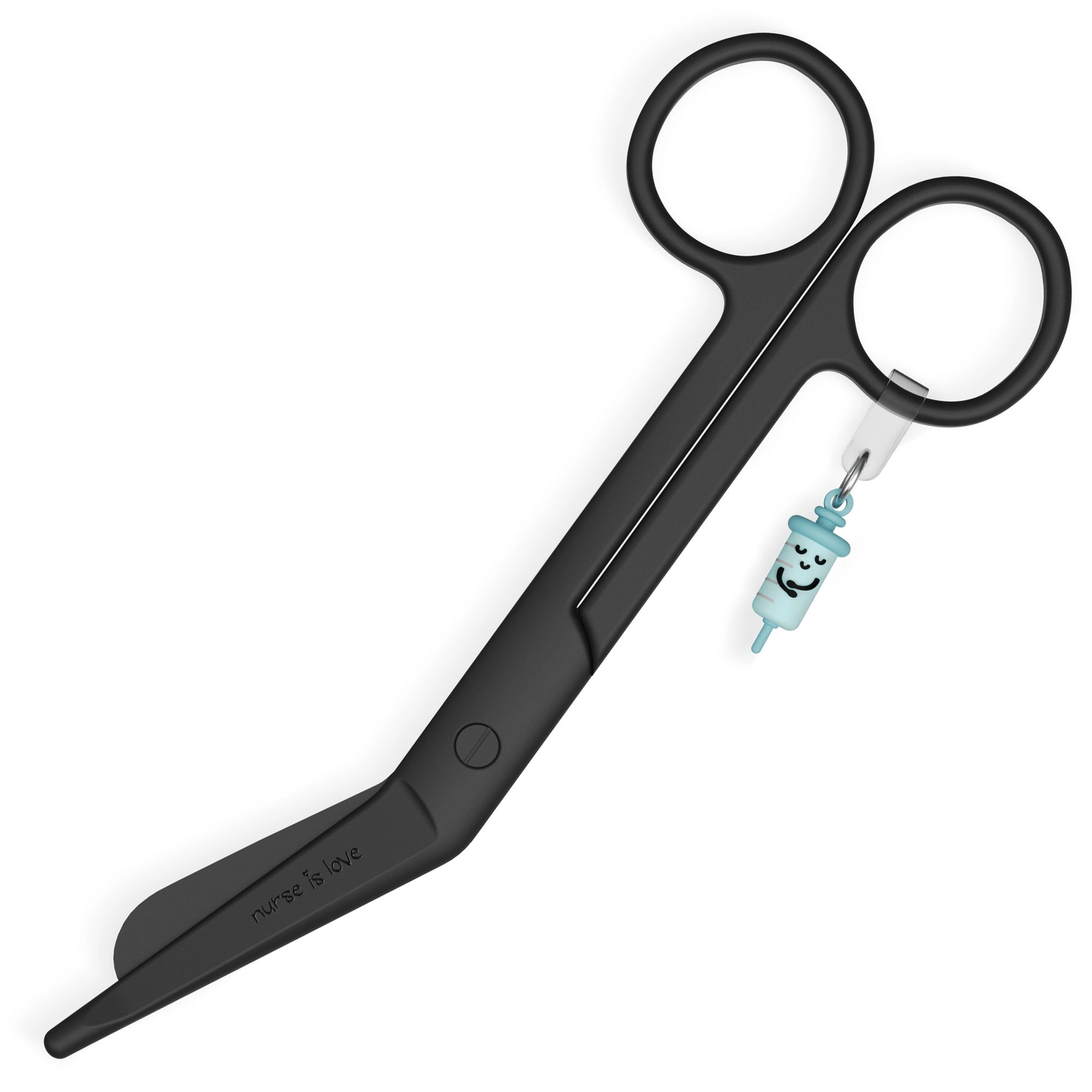 Tijeras Enfermería Pico de Pato Black de Nurse is Love para enfermería y sanidad