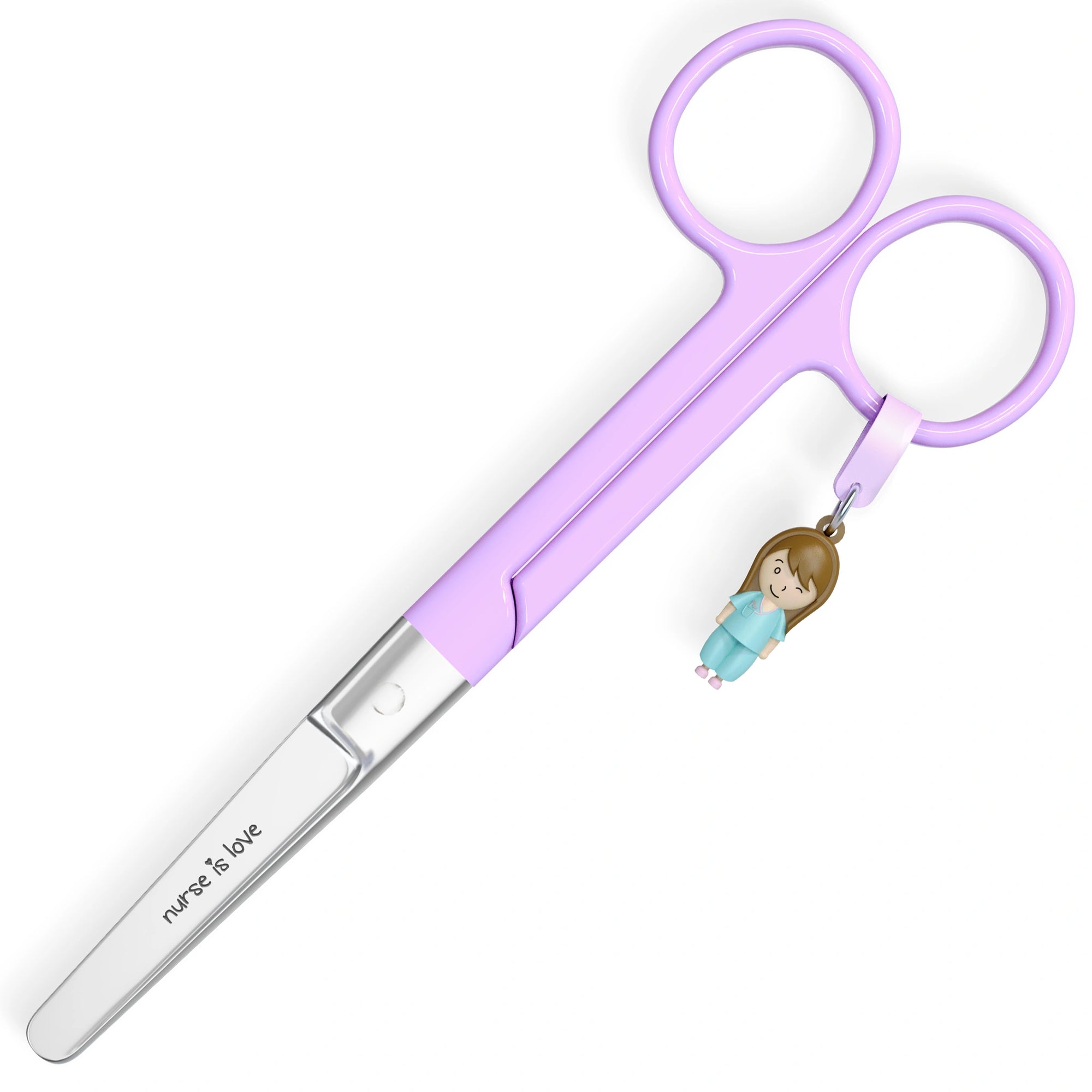 Tijeras Enfermería Mayo Morada de Nurse is Love para enfermería y sanidad