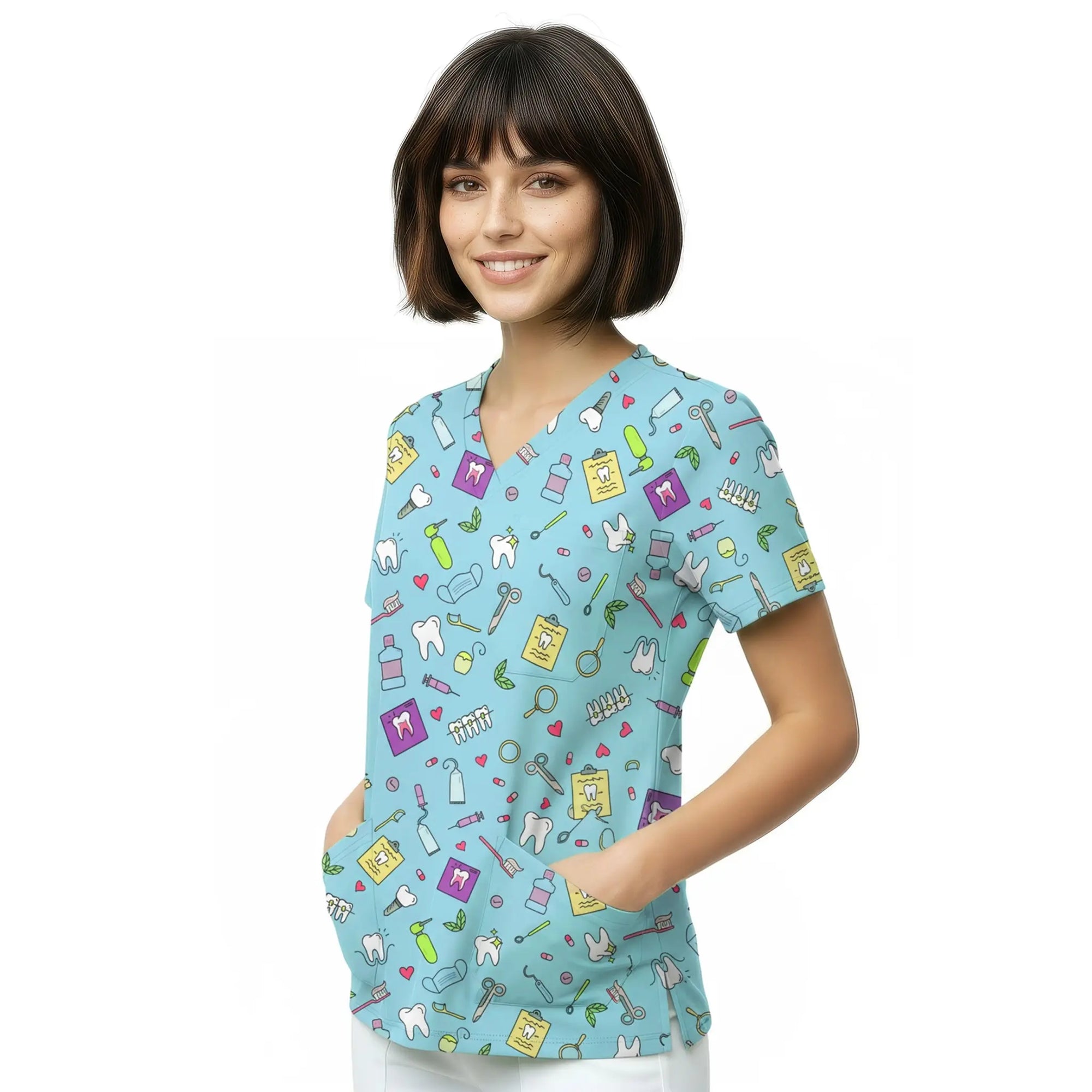 Casaca Dentista de Nurse is Love para enfermería y sanidad