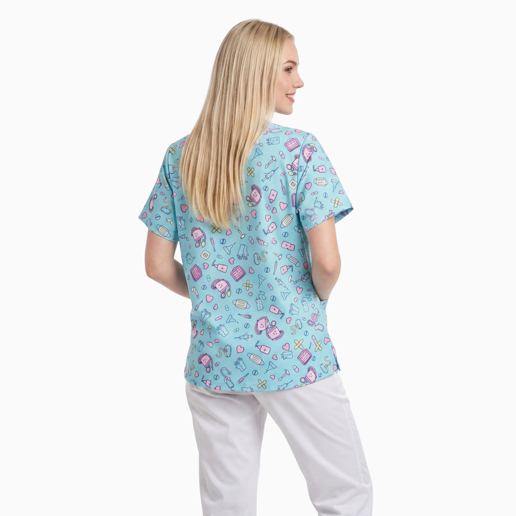 Casaca Clínica de Nurse is Love para enfermería y sanidad